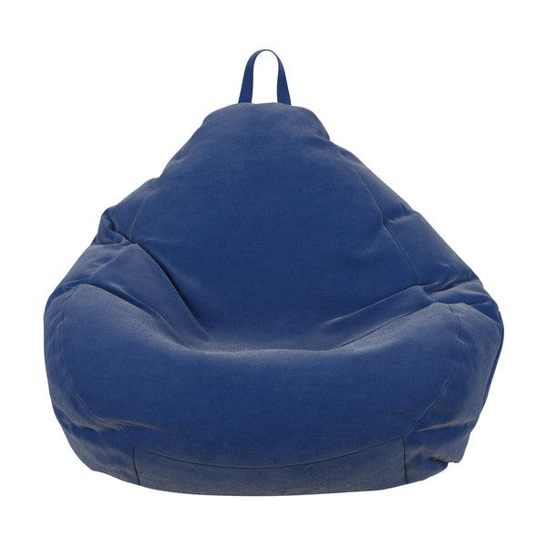 Sitzsack DROP 100 x 120 cm blau