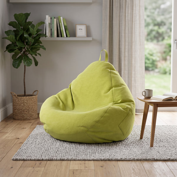 Sitzsack DROP 100 x 120 cm grün