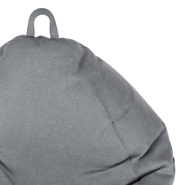 Sitzsack DROP 100 x 120 cm grau
