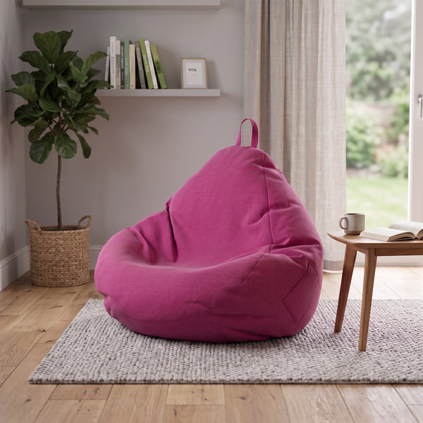Sitzsack DROP 100 x 120 cm pink