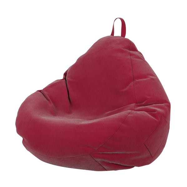 Sitzsack DROP 100 x 120 cm rot