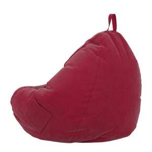 Sitzsack DROP 100 x 120 cm rot