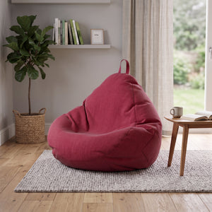 Sitzsack DROP 100 x 120 cm rot