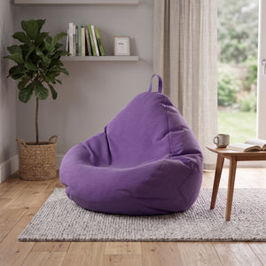 Sitzsack DROP 100 x 120 cm violett