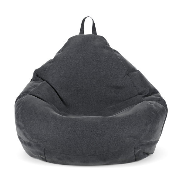Sitzsack DROP 90 x 110 cm anthrazit