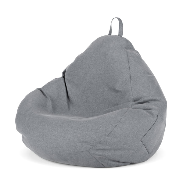 Sitzsack DROP 90 x 110 cm grau