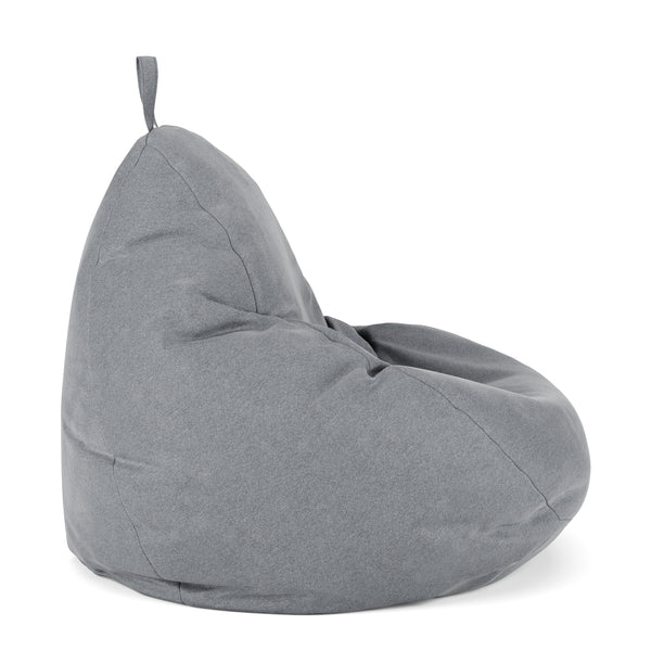 Sitzsack DROP 90 x 110 cm grau