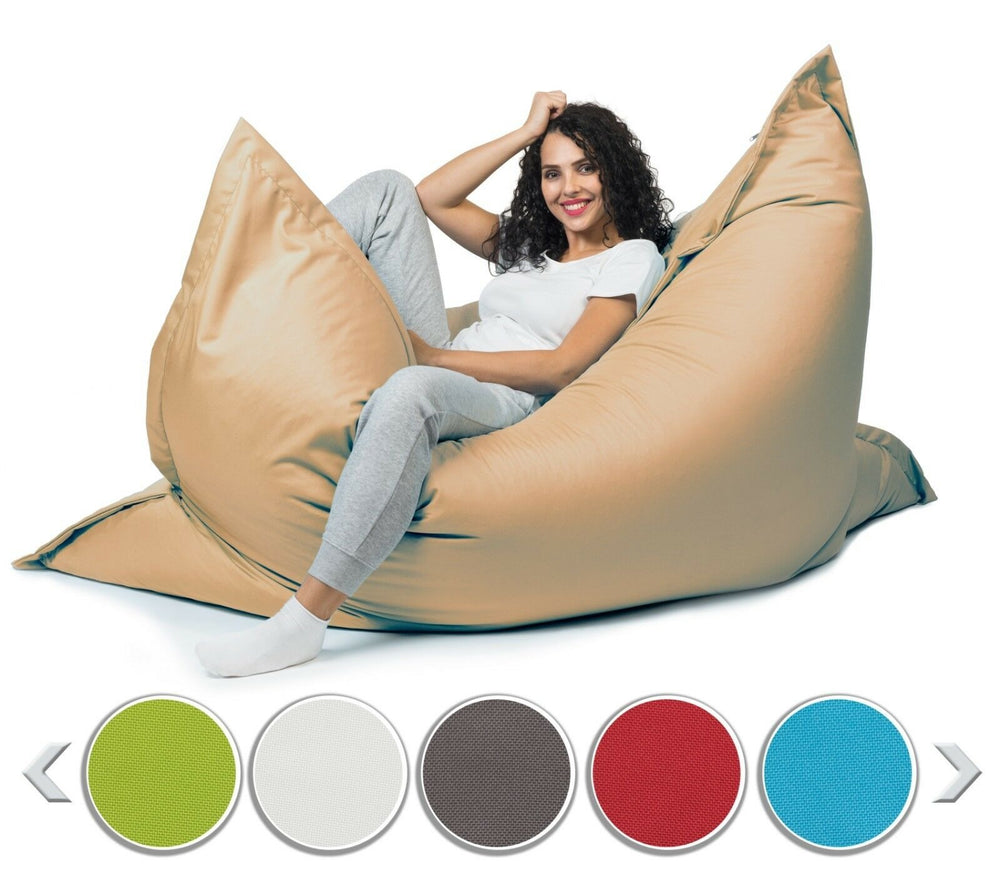 Cuscino per seduta a sacco ~ 100x150 beige
