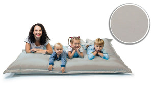 Sitzsack Sitzkissen Beanbag ~ 100x150 hellgrau