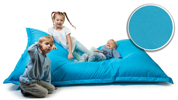 Sitzsack Sitzkissen Beanbag ~ 100x150 himmelblau