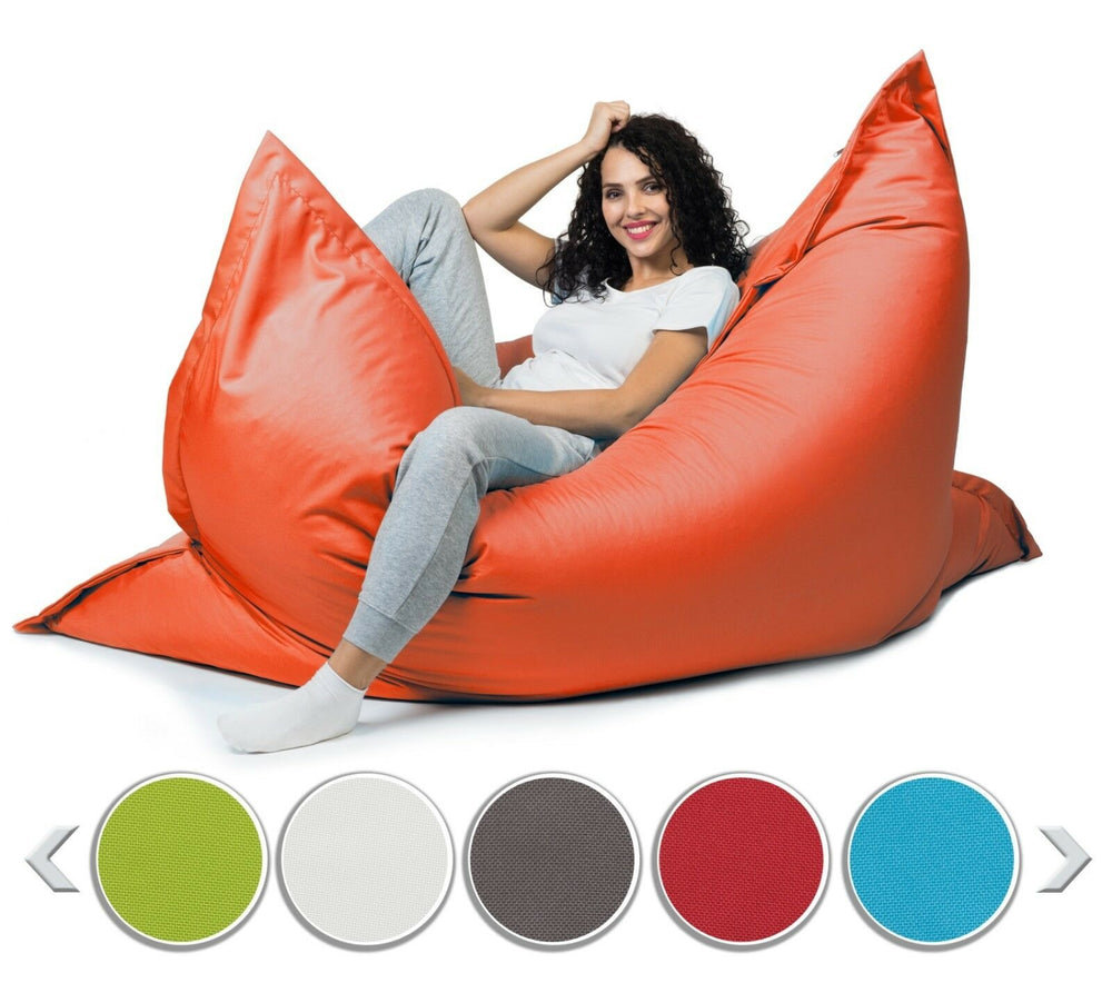 Cuscino per seduta a sacco ~ 100x150 arancione