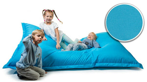Sitzsack Sitzkissen Beanbag ~ 145x180 himmelblau