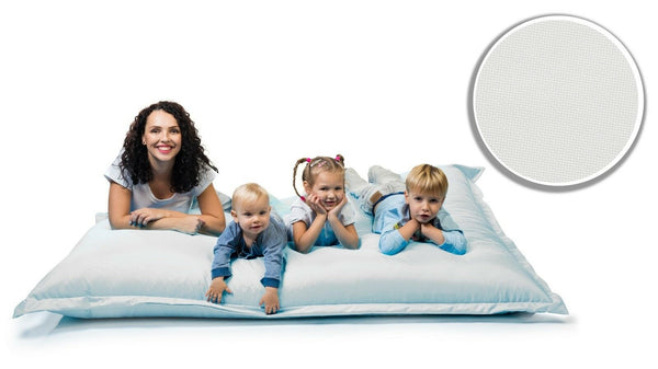 Sitzsack Sitzkissen Beanbag ~ 145x200 weiss