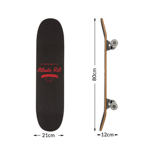 Skateboard PU Dämpfer + PU Rollen - grau