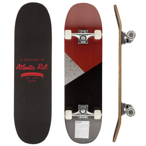 Skateboard PU Dämpfer + PU Rollen - grau