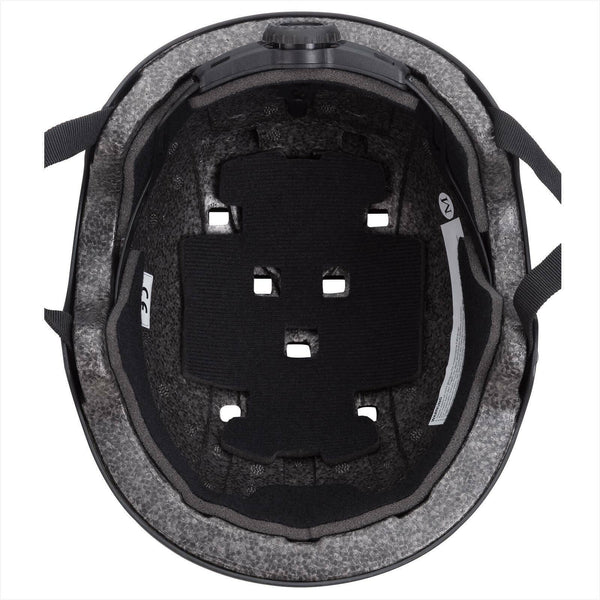 Skaterhelm mit Kinngurt Grösse S Neongrün