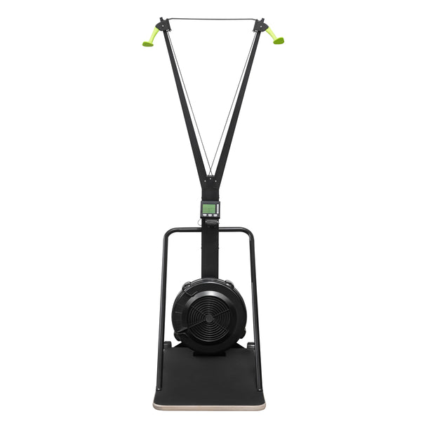 Ski-Ergometer Stahl 214 cm schwarz