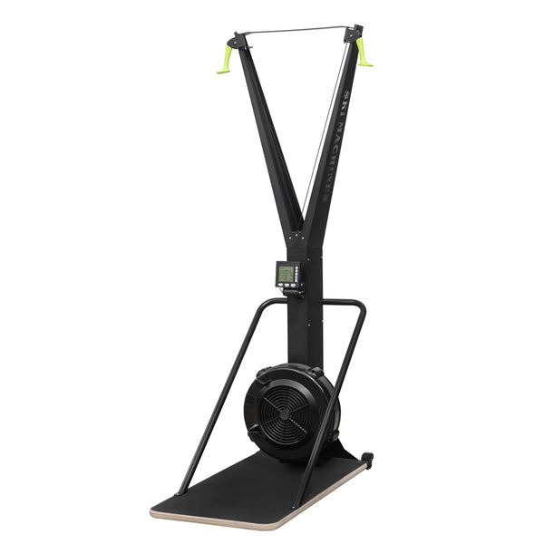 Ski-Ergometer Stahl 214 cm schwarz