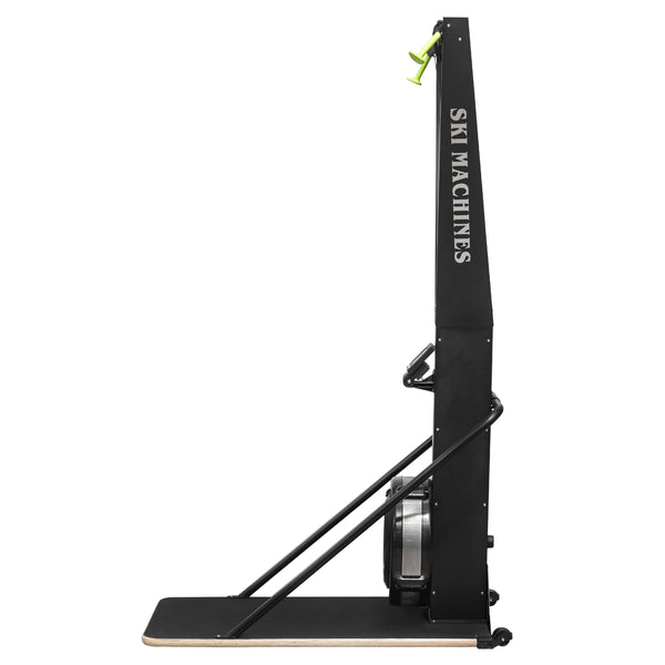 Ski-Ergometer Stahl 214 cm schwarz