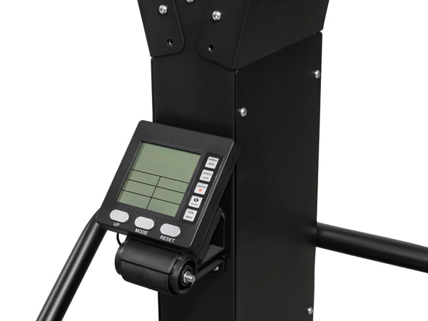 Ski-Ergometer Stahl 214 cm schwarz