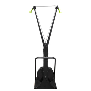 Ski-Ergometer Stahl 214 cm schwarz