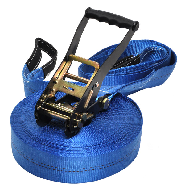 Slack Line 25 m blau