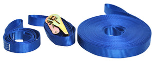 Slack Line 25 m blau