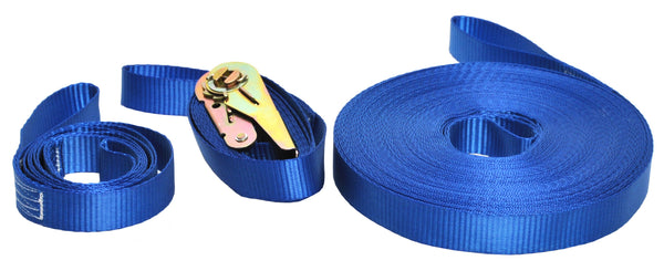 Slack Line 25 m blau