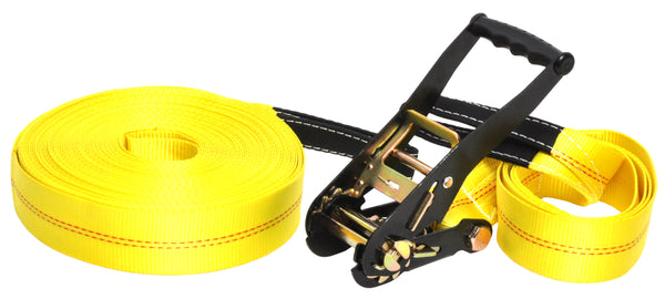 Slack Line 25 m gelb