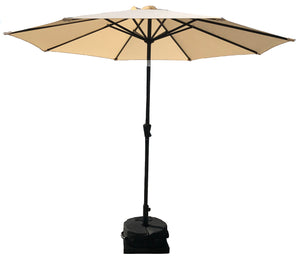 Sockel für Sonnenschirm 40 kg rund