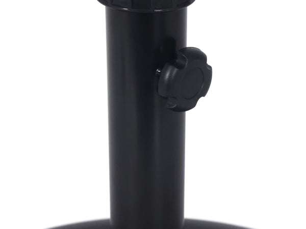 Base in cemento per ombrellone, 15 kg, rotonda, nera