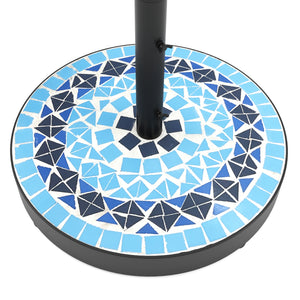 Sockel für Sonnenschirm MOSAIK blau