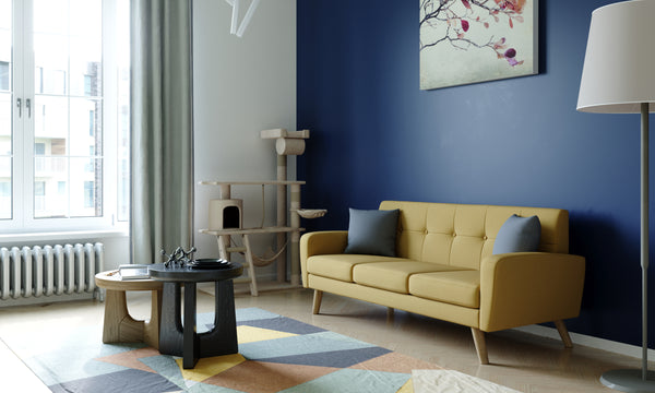 Sofa ALLY 3-Sitzer gelb