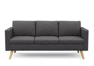 Sofa BLAIR 3-Sitzer anthrazit