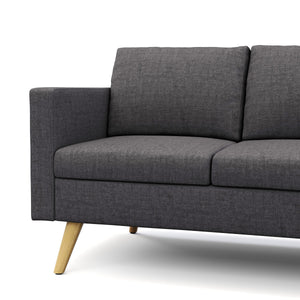 Sofa BLAIR 3-Sitzer anthrazit