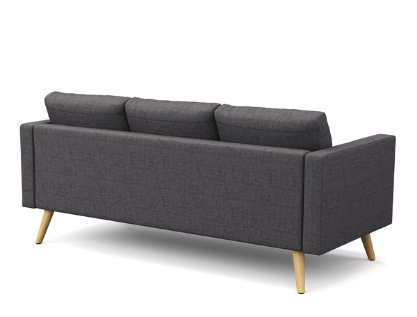 Sofa BLAIR 3-Sitzer anthrazit