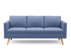 Sofa BLAIR 3-Sitzer blau