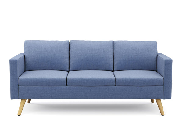Sofa BLAIR 3-Sitzer blau
