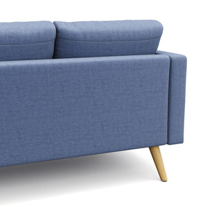 Sofa BLAIR 3-Sitzer blau