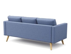 Sofa BLAIR 3-Sitzer blau