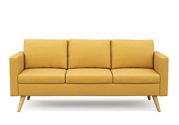 Sofa BLAIR 3-Sitzer gelb