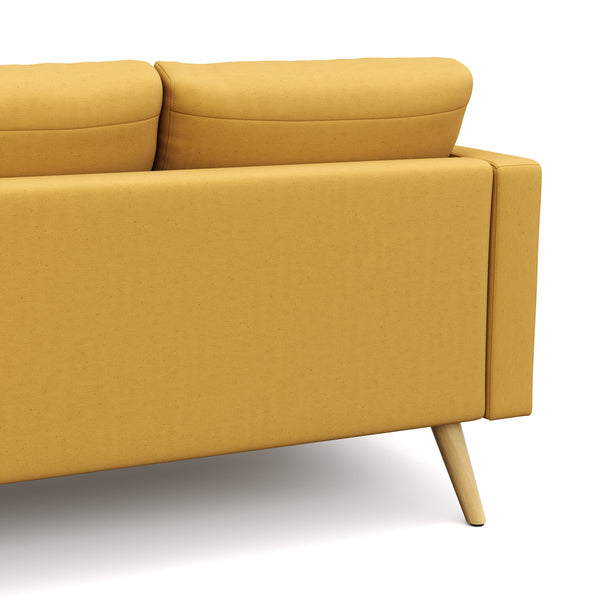 Sofa BLAIR 3-Sitzer gelb