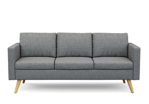 Sofa BLAIR 3-Sitzer grau