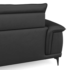 Sofa GAVIN 3-Sitzer schwarz