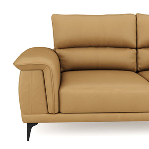 Sofa GAVIN 3-Sitzer braun