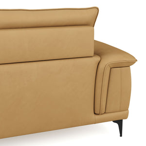 Sofa GAVIN 3-Sitzer braun