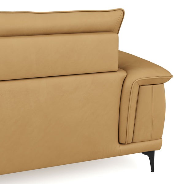Sofa GAVIN 3-Sitzer braun