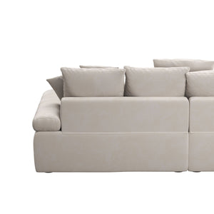 Bigsofa Cord AIMEE creme