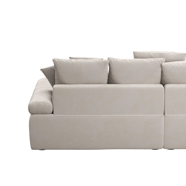 Bigsofa Cord AIMEE creme