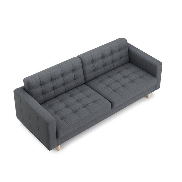 Sofa ALISHA 3-Sitzer anthrazit